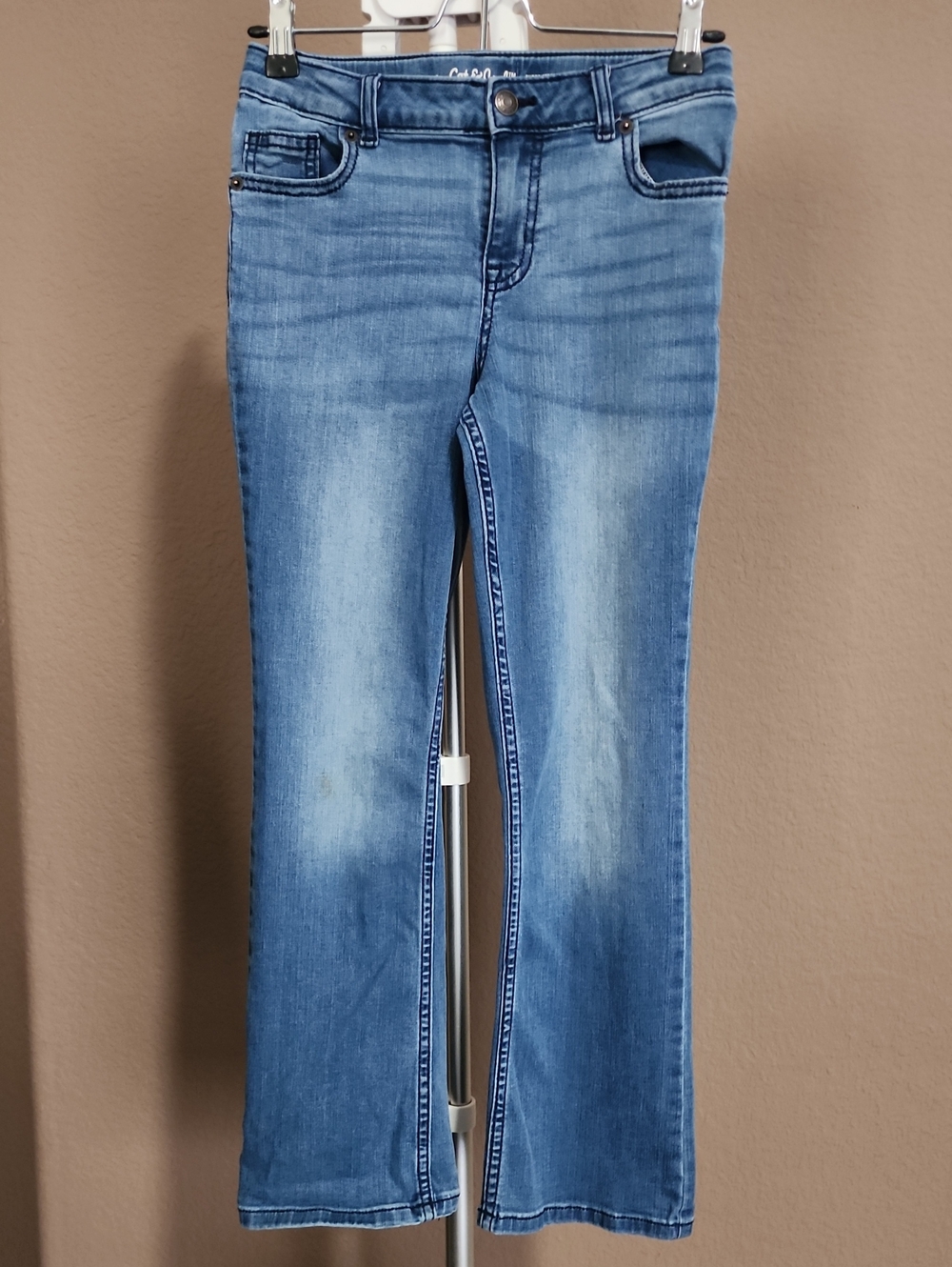 Girl's Cat & Jack Light Blue Flare Jeans